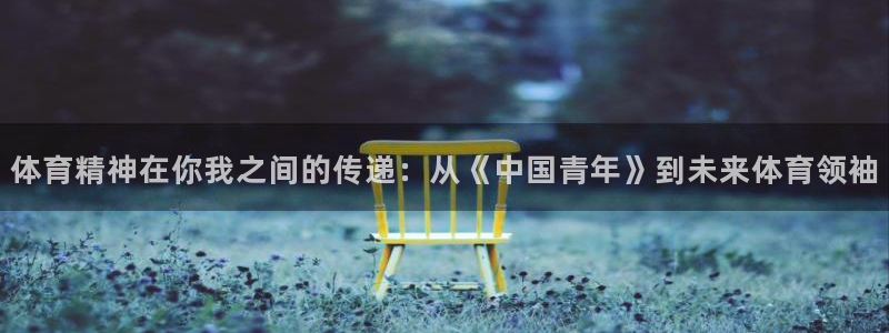 谈球吧：体育精神在你我之间的传递：从《中国青年》到未来体育领袖